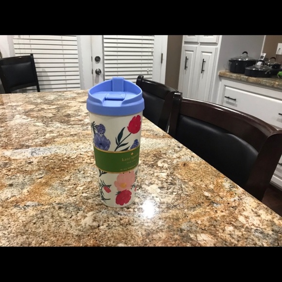 kate spade Other - Kate Spade ♠️ thermal drinking cup with flowers